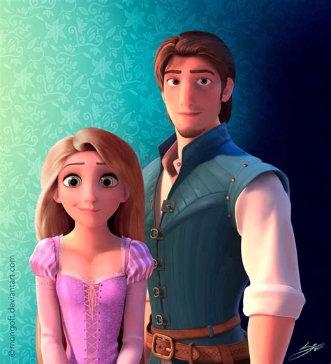 Rapunzel And Eugene By Mongoft Disney Princess Rapunzel Disney