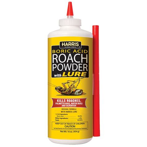 Borax spray for termites, dry powder, borax. Quality Boric Acid Roach Powder (16 oz) - PF Harris Kills ...