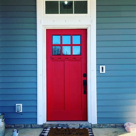Sherwin Williams Front Door Colors Red