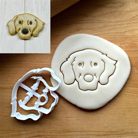 Golden Retriever Dog Cookie Cuttermulti Sizedishwasher Safe Available