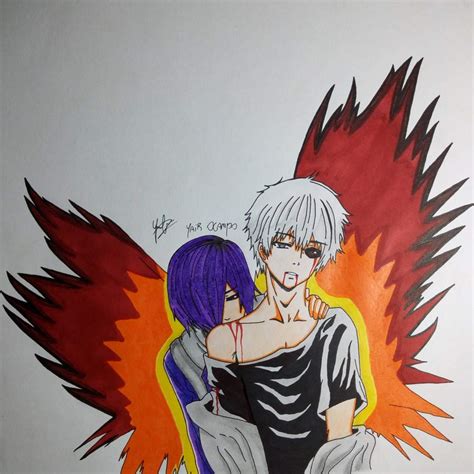 Anime, tokyo ghoul:re, haise sasaki, ken kaneki. Dibujo de Kaneki & Touka | •Dibujos y Animes• Amino