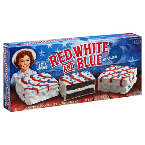Little Debbie Red White And Blue Cake Chocolate Shop Snack Cakes At H E B