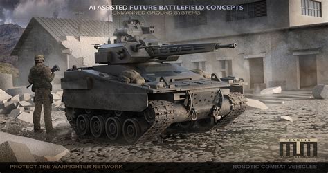Rcv Robotic Combat Vehicle Concept On Ccs Portfolios