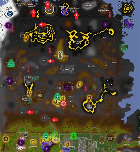 Wilderness Shooting Star Guide Osrs Old School Runescape Guides
