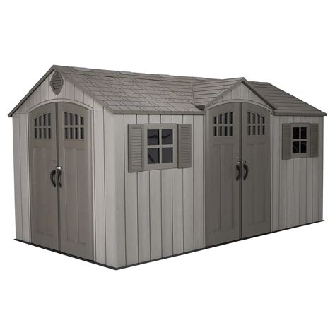 Lifetime X Dual Entry Outdoor Storage Shed Half Price Cart My Xxx Hot