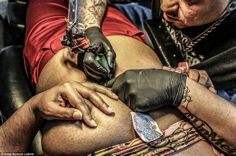 Nine parts of desire book. What it's REALLY like to get a tattoo: Photographer captures the pleasure - and serious pain ...