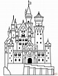 Neuschwanstein Castle coloring page | Free Printable Coloring Pages