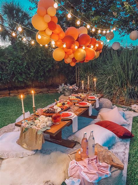 A Backyard Bohemian Dinner Party Life By Leanna
