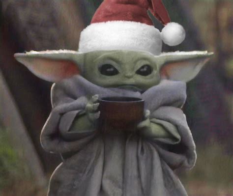 Baby Yoda Christmas Wallpaper Meme