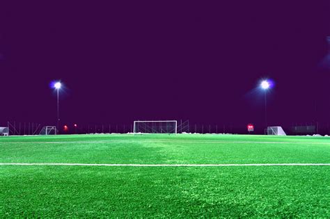 Free Picture Soccer Field Spotlight Stadium Lawn Lights Night