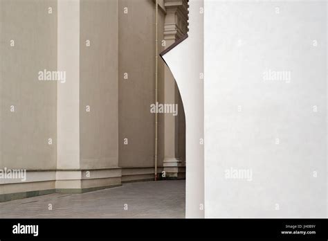 White Stucco Wall Of Historical Building Stock Photo Alamy