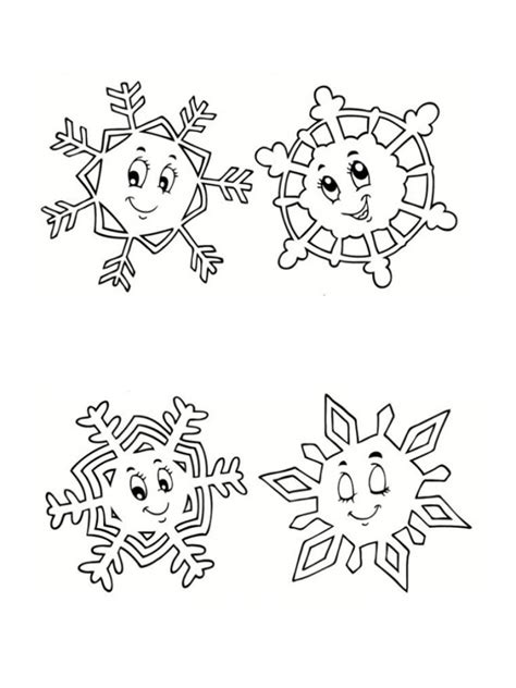 Coloriage Flocon De Neige 39 Dessin Gratuit à Imprimer