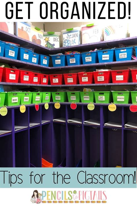 Organize Your Classroom Easy Ideas And A Helpful Resource With