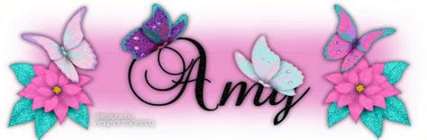 The Name Amy In Glitter Glitter Graphics The Community