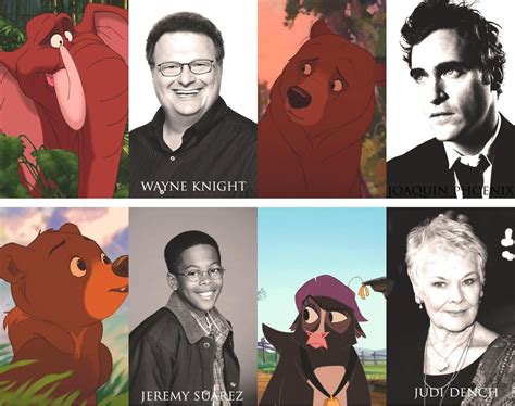 Would You Bloom — Disney Animal Characters And Their Voice Actors