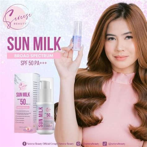 Sereese Beauty Sun Milk Spf 50 Pa Shopee Philippines