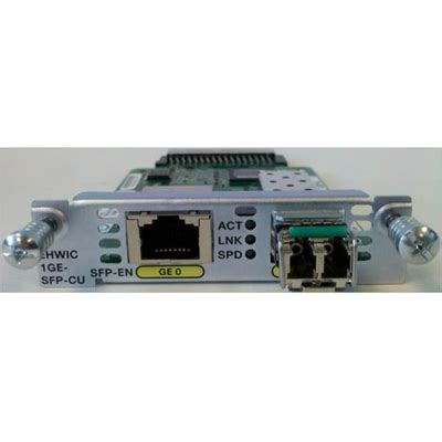 Cisco 1 Port Gigabit Ethernet Dual Mode GE SFP Network Interface