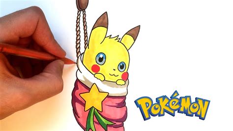 Dessin Pikachu Pour Noel Pokémon Youtube