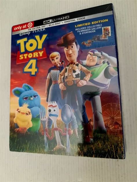 Toy Story 4 4k Ultra Hd Blu Ray Digital Code 2019 Limited Edition