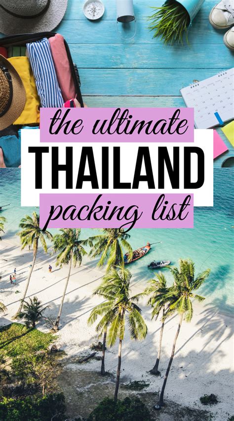 Thailand Packing List What To Wear What To Pack For Thailand