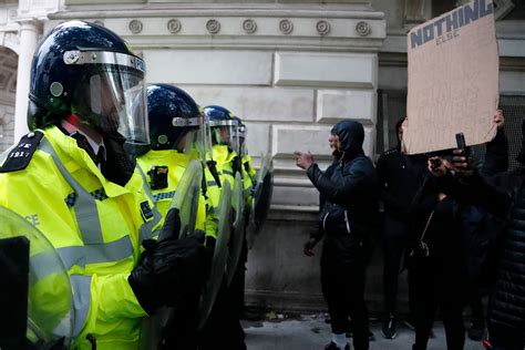 12 protesters arrested at london demonstrations