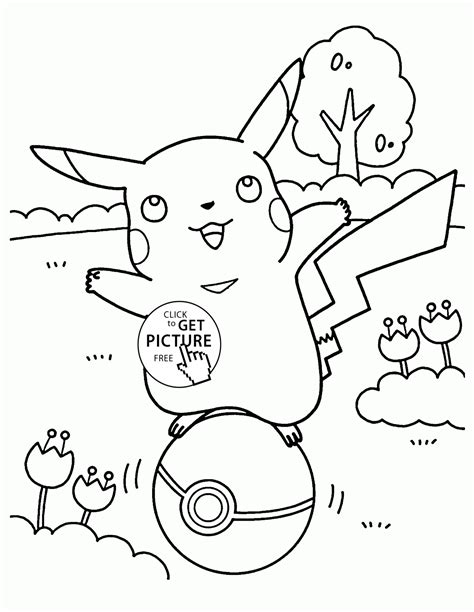 Pokemon Pokemon Coloring Pages Pikachu Coloring Page Sexiz Pix