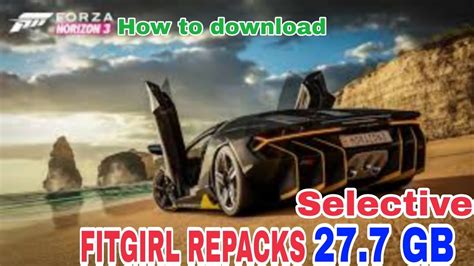 Need for speed payback · 4. How To Install Forza Horizon 3 + 44 DLCs FITGIRL | No ...