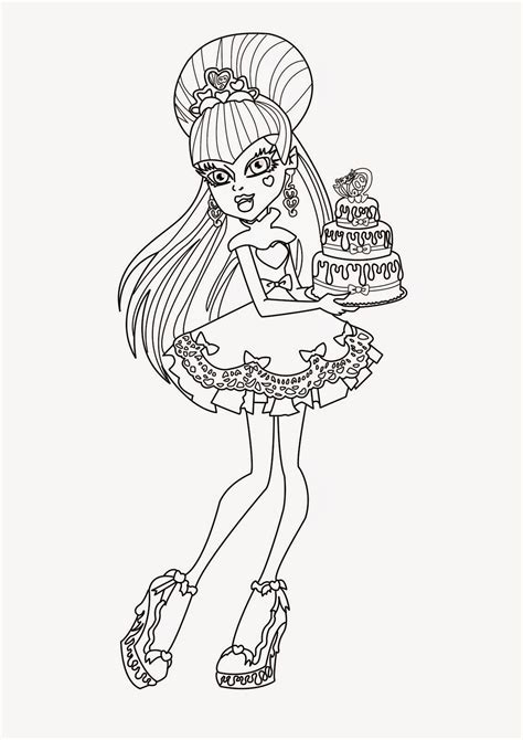 Both these ghouls are special in their own ways and deserve the brightest and prettiest of shades. Coloring Pages: Monster High Coloring Pages Free and Printable