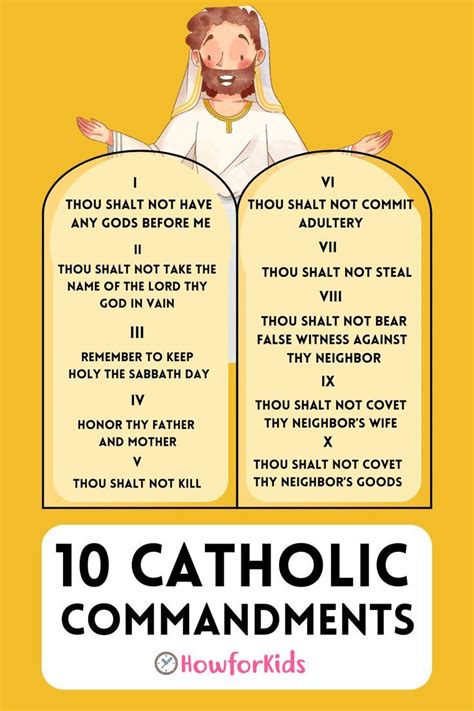 Teaching The 10 Commandments 📿 ⛪