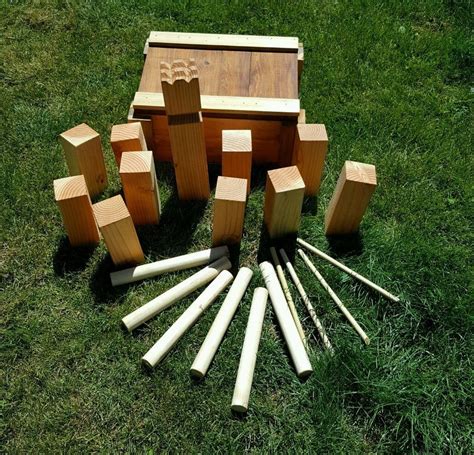 Kubb Viking Chess Viking Chess Wood Creations Vikings