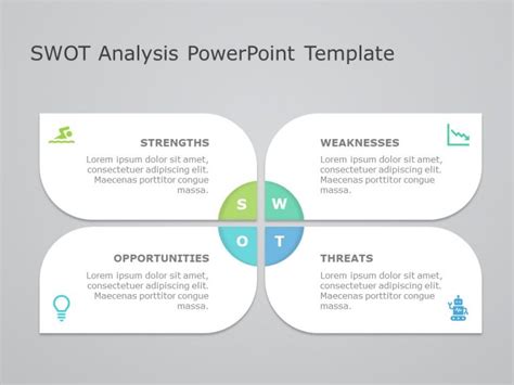 Petals Swot Analysis Powerpoint Template Swot Analysis Infographic