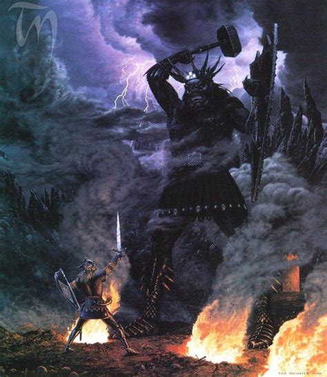 Morgoth Middle Earth Middle Earth Art Morgoth