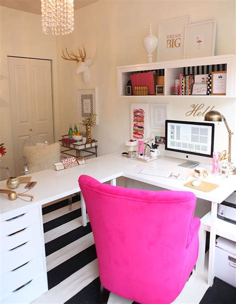 Inspiring Feminine Home Office Decor Ideas For Your Dream Job