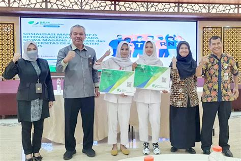 Bpjamsostek Kudus Teken Mou Dengan Smk Taman Siswa Beri Perlindungan Ke