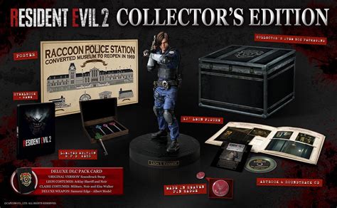 Resident Evil 2s Uk Collectors Edition Brings You Lots Of Goodies For