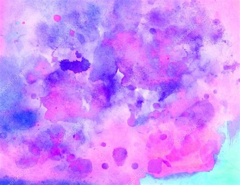 Pink Purple Watercolor Background Stock Photo By Artnature 81284278