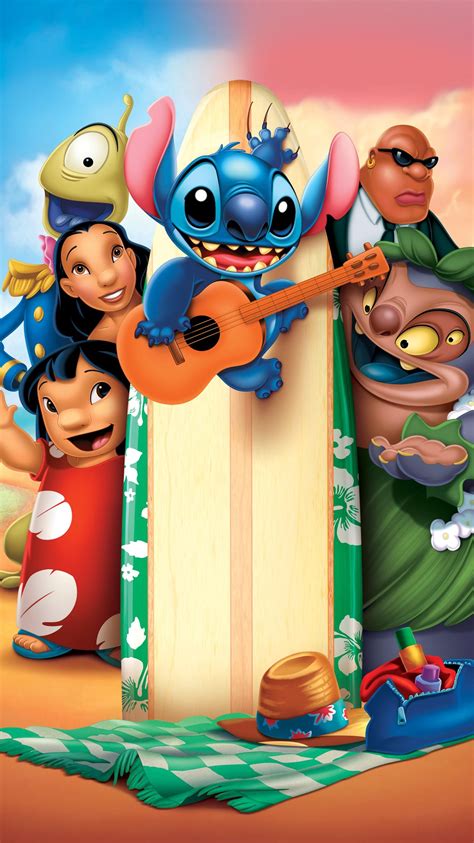 Lilo And Stitch 2002 Phone Wallpaper Disney Wallpaper