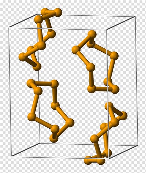 Monoclinic Crystal System Yellow Selenium Crystal Structure Chemical