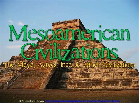 Students Of History Brand New Powerpoint On The Maya Aztec Inca And