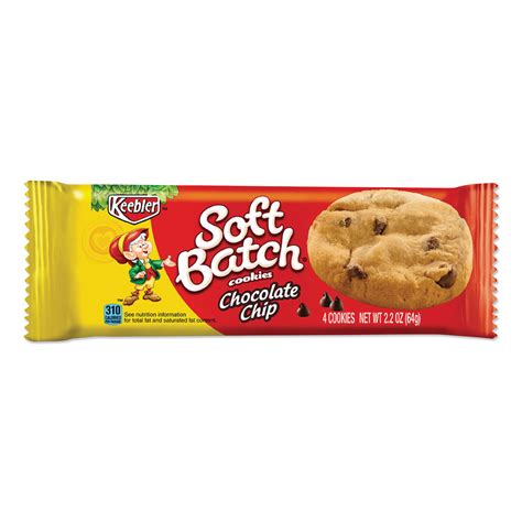 Keebler Soft Batch Chocolate Chip Cookies 22 Oz 12box 146574