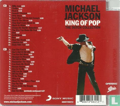 King Of Pop The Dutch Collection Cd Jackson
