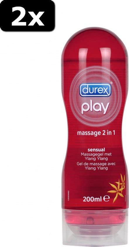 2x Play Massage 2 In 1 Sensitive 200ml