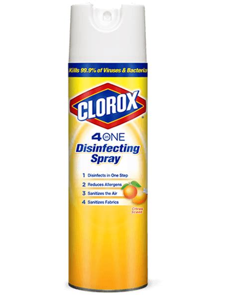 Disinfectant Spray 4 In One Clorox