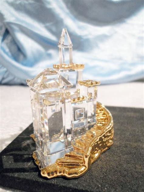 Swarovski Swarovski Crystal Figurine Castle Rare A Magnificent