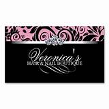 Pictures of Hair Salon Business Card Design Ideas