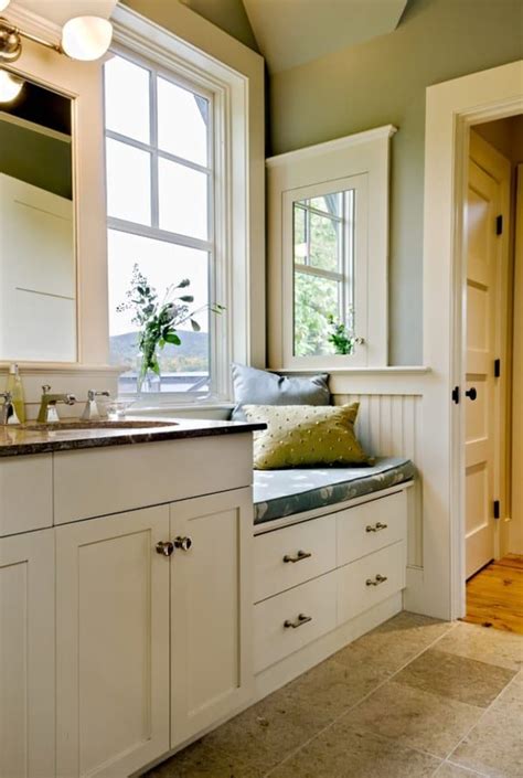 63 Incredibly Cozy And Inspiring Window Seat Ideas Lake House Bathroom