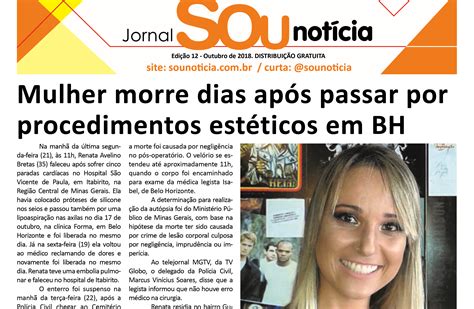 Décima Segunda Edição Do Jornal Sou Notícia Já Está Nas Ruas Sou