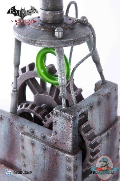 Bleake island riddler trophies guide for batman: Batman Arkham City Riddler Trophy Full Scale Replica by Triforce | Man of Action Figures