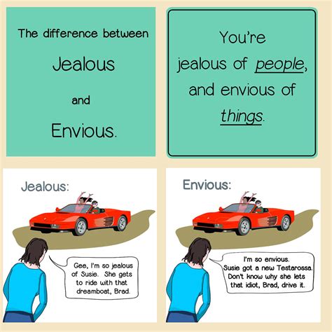 The Difference Between Jealous And Envious Rcoolguides