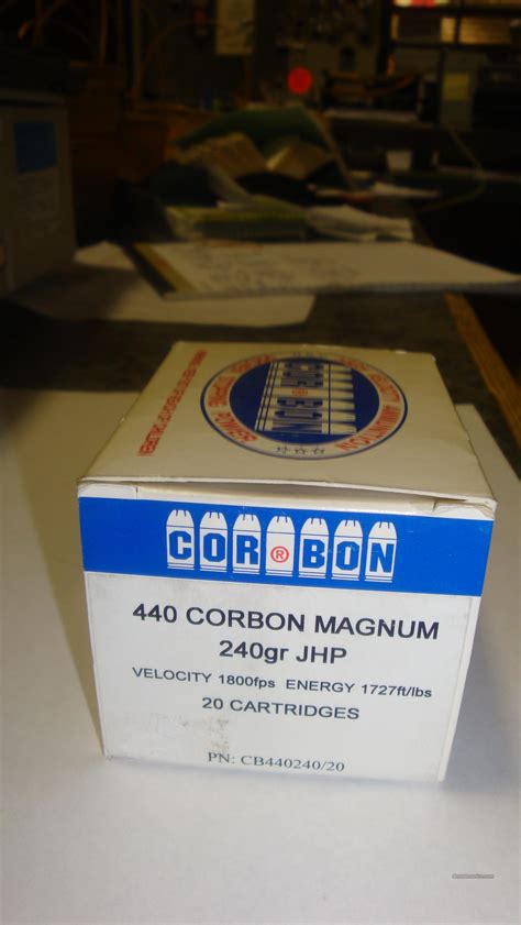 440 Corbon Magnum 240 Gr Jhp For Sale At 922394915
